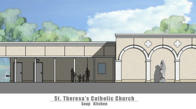 St Theresa S Breaks Ground On Soup Kitchen Diocese Of Orlando