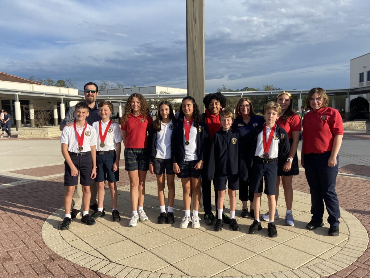 Catholic school decathletes compete in Fla. event
