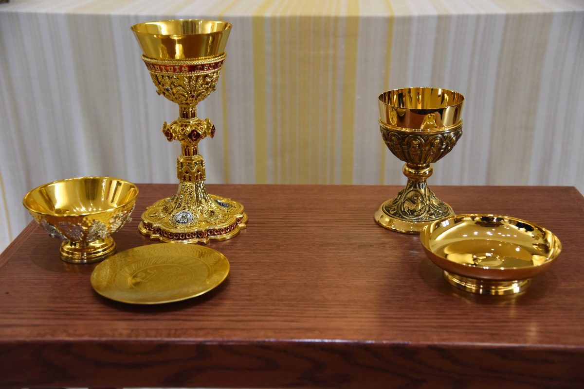 Priests share about their chalices