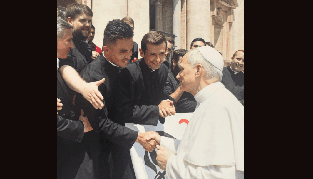Polk grad attends Jubilee of Seminarians